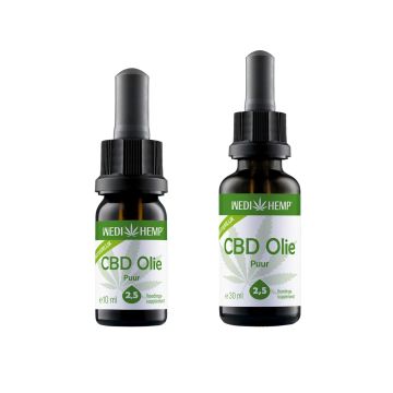 CBD Olie Puur (Wedihemp) 2,5%