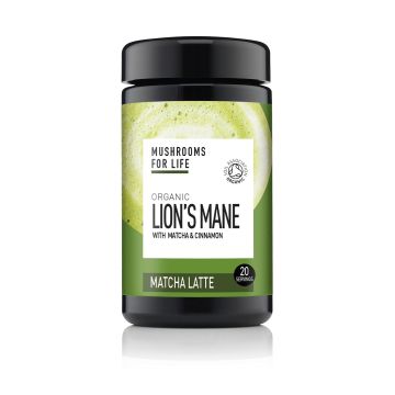 Lion`s Mane Matcha Latte Bio (Mushrooms For Life) 110 gram