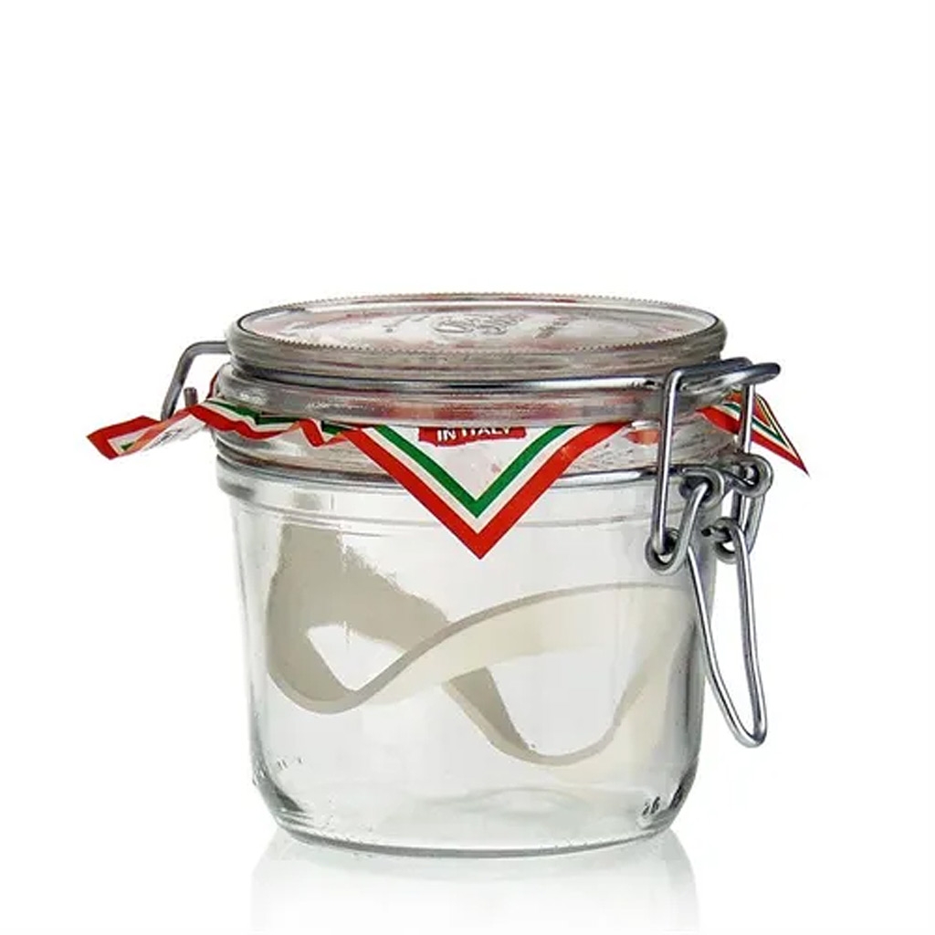 Weckpot / Glazen Potjes voor Wiet Curen 0,35 liter