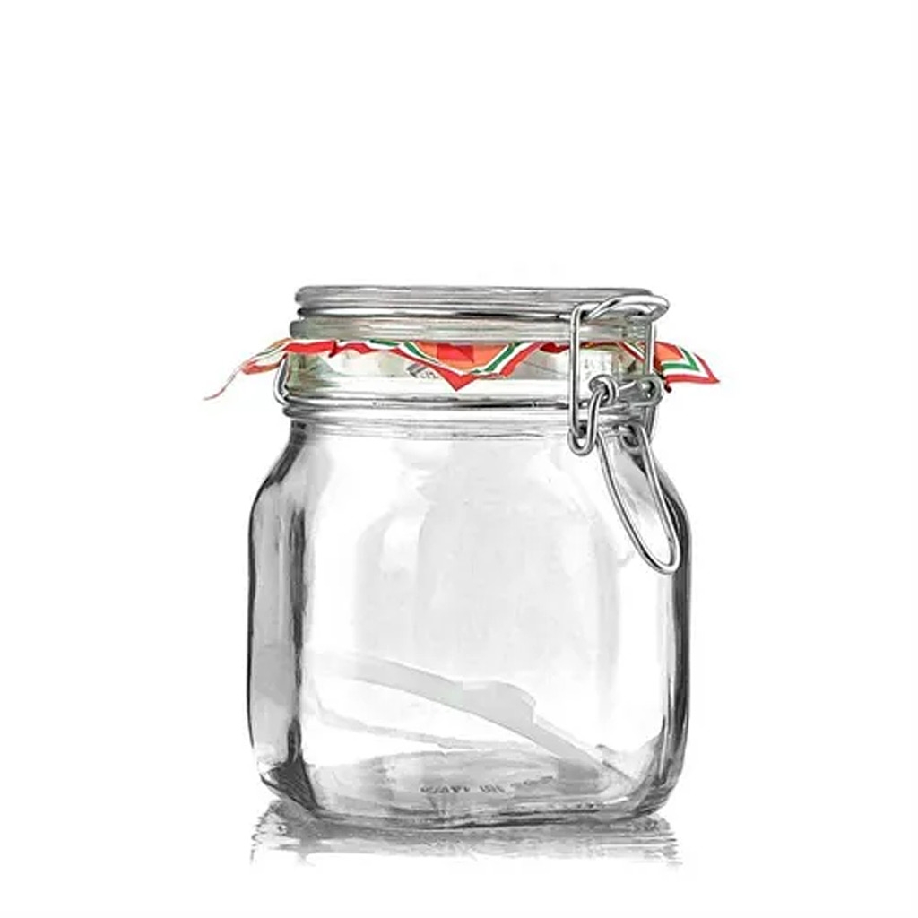 Weckpot / Glazen Potjes voor Wiet Curen 0,75 liter